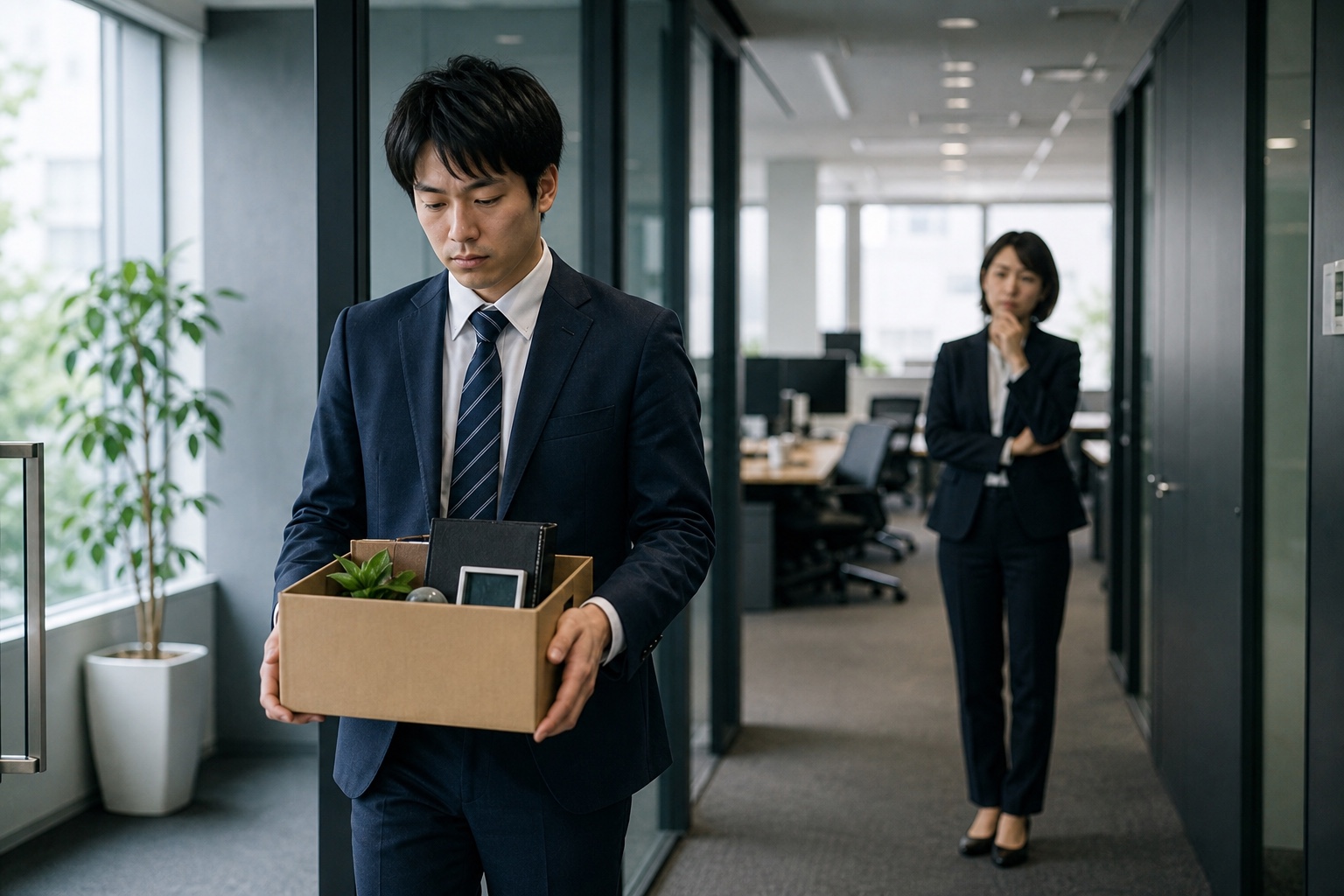 採用ミスマッチにより早期離職する社員