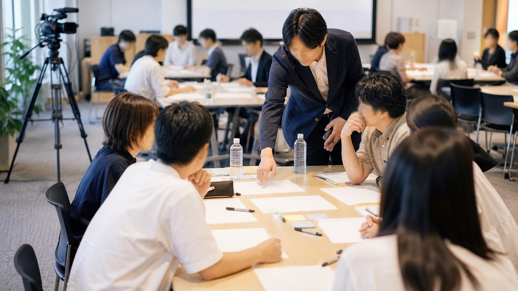 対面での出張登壇の様子
